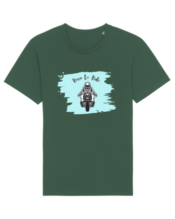 Motorcycle . Born To Ride Bottle Green