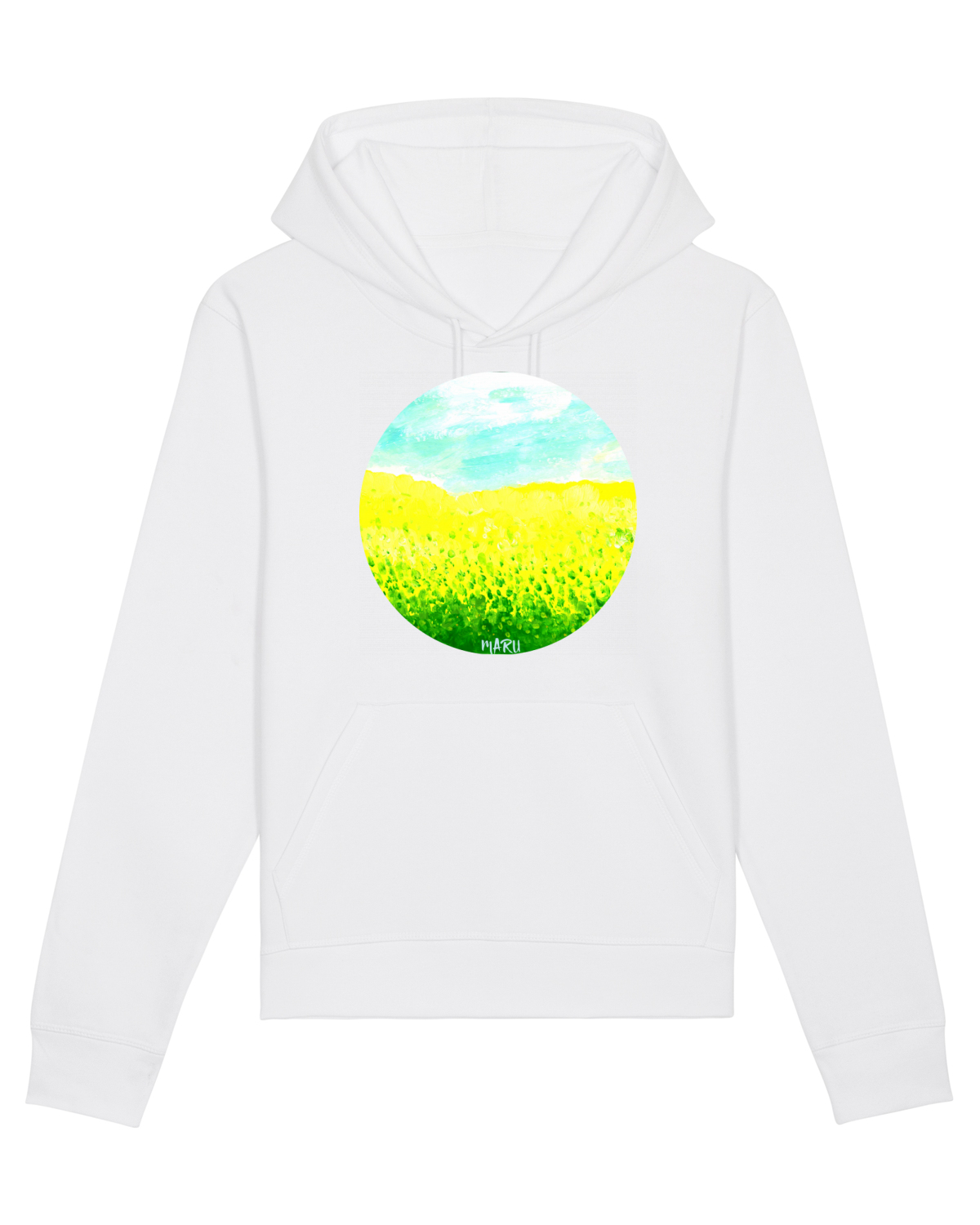 Hanorac Unisex Drummer White