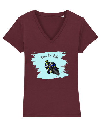 Motorcycle  Burgundy