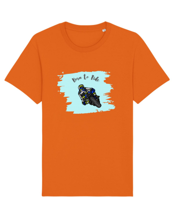 Motorcycle  Bright Orange