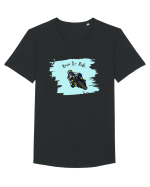 Motorcycle  Tricou mânecă scurtă guler larg Bărbat Skater