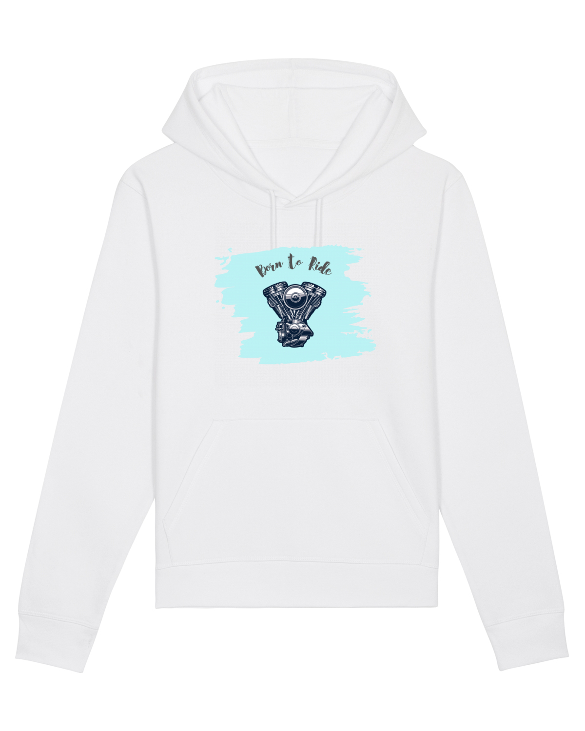 Hanorac Unisex Drummer White