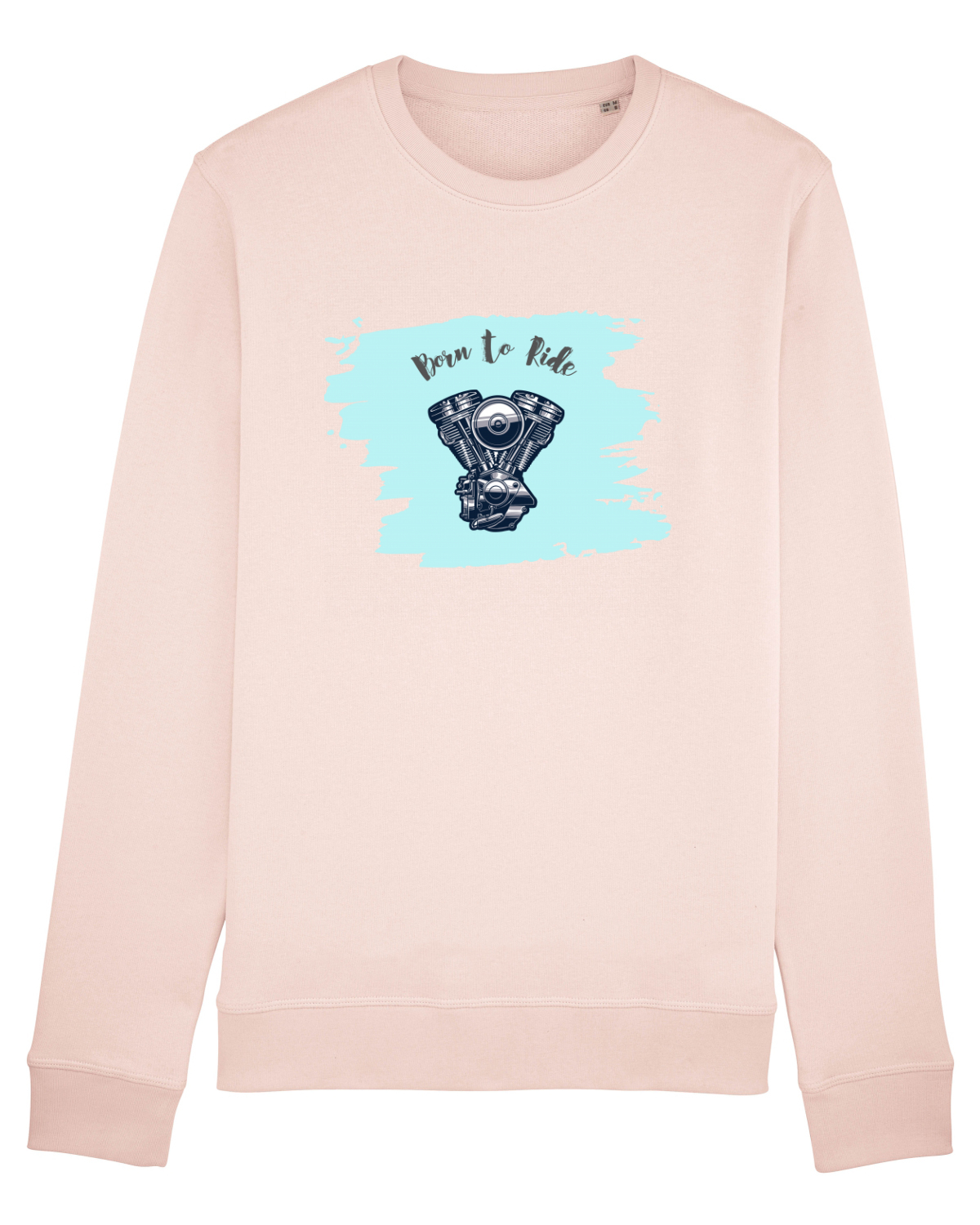 Bluză mânecă lungă Unisex Rise Candy Pink