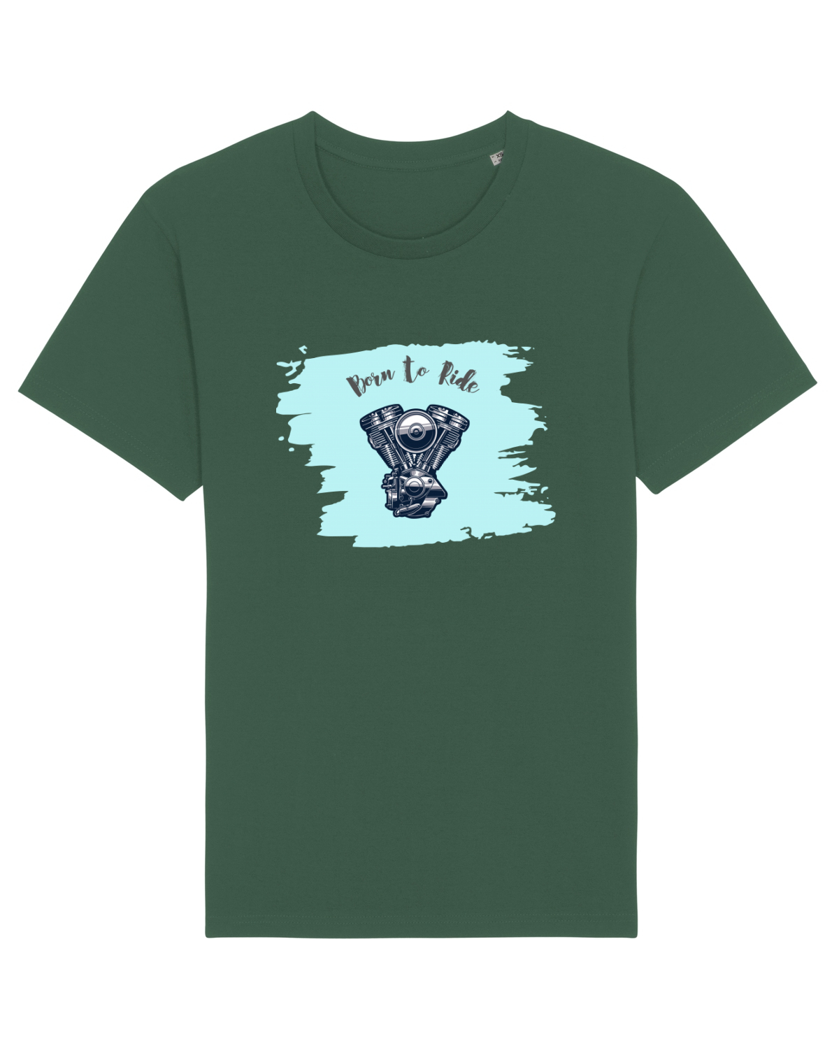 Tricou mânecă scurtă Unisex Rocker Bottle Green