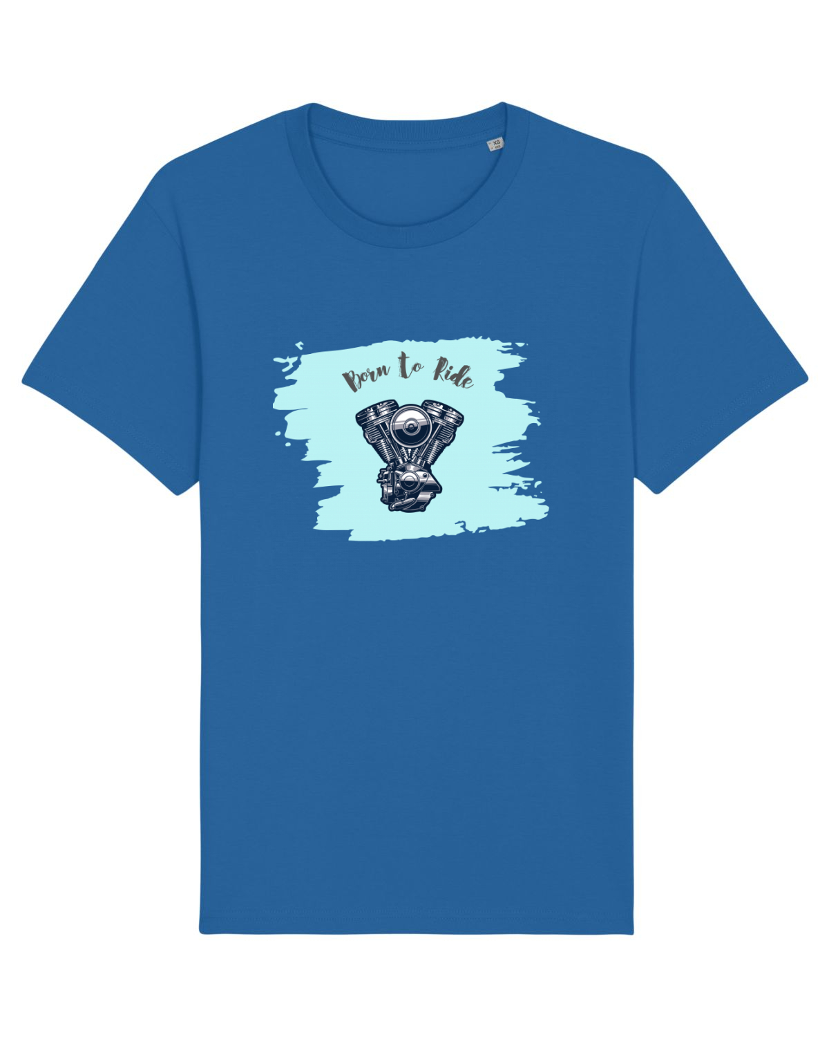 Tricou mânecă scurtă Unisex Rocker Royal Blue