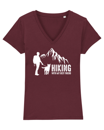 Hiking with my best friend Burgundy