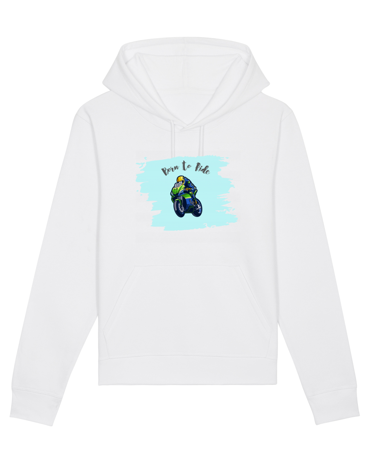 Hanorac Unisex Drummer White