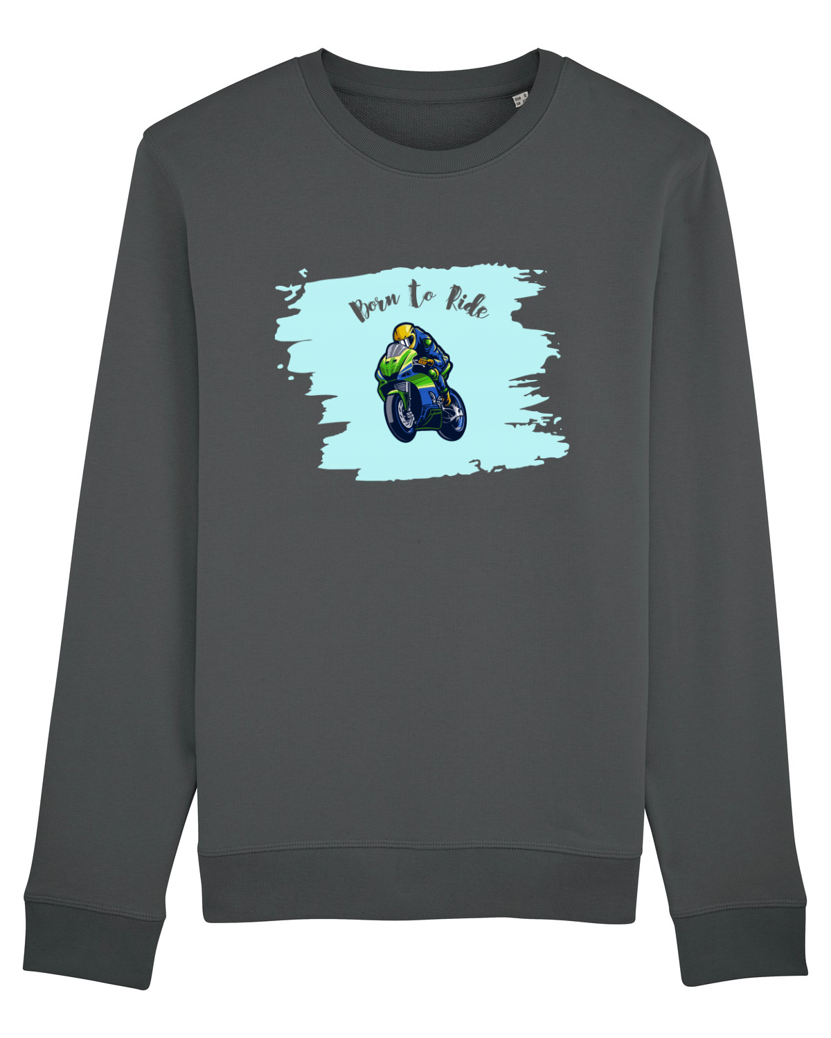 Bluză mânecă lungă Unisex Rise Anthracite