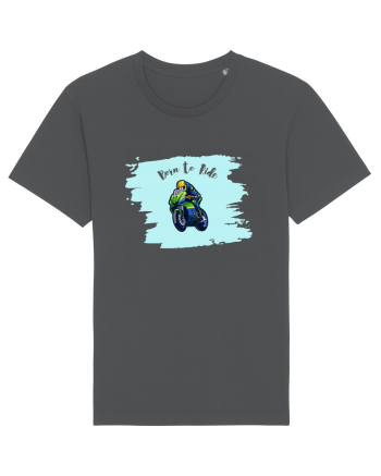 Motorcycle . Born To Ride Anthracite