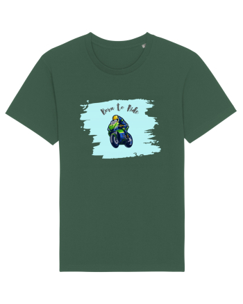 Motorcycle . Born To Ride Bottle Green