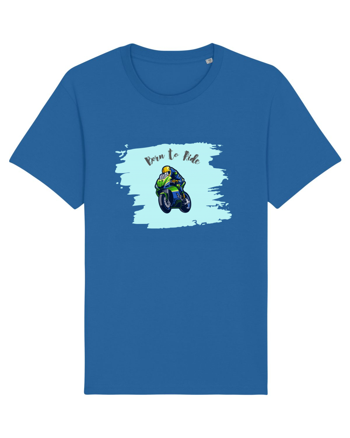 Tricou mânecă scurtă Unisex Rocker Royal Blue