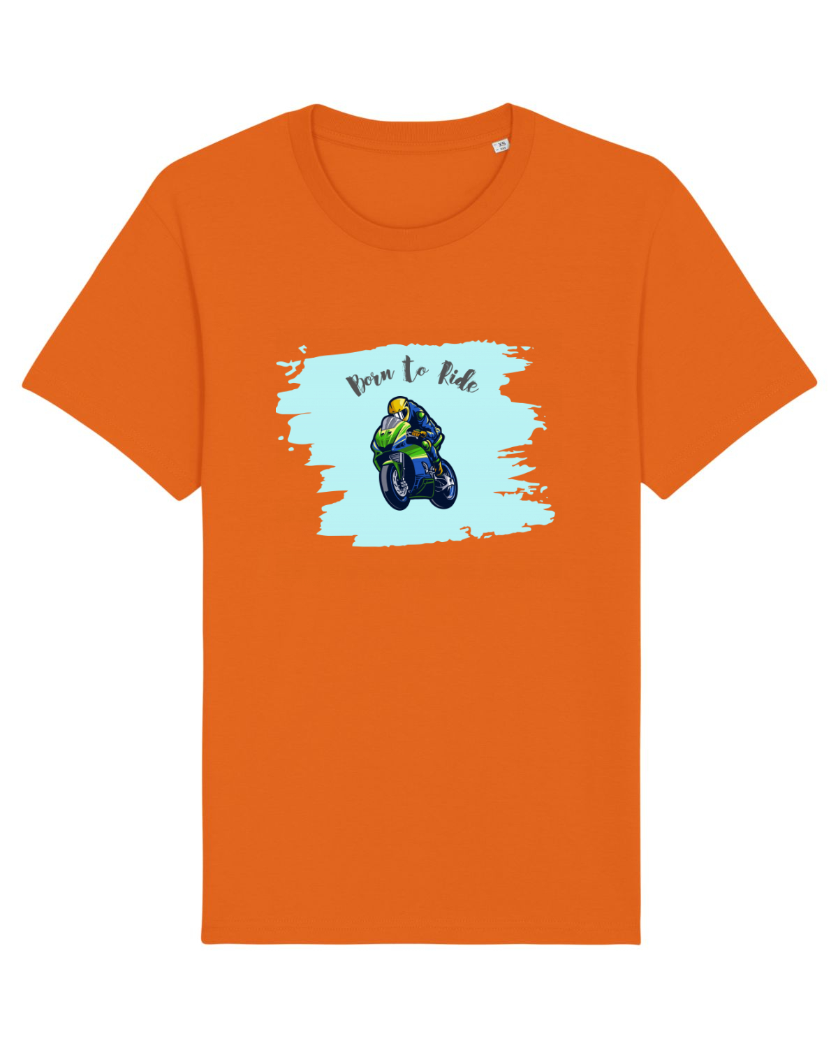 Tricou mânecă scurtă Unisex Rocker Bright Orange
