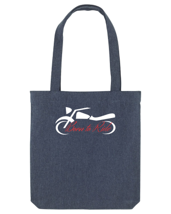 Motorcycle . Born To Ride Midnight Blue
