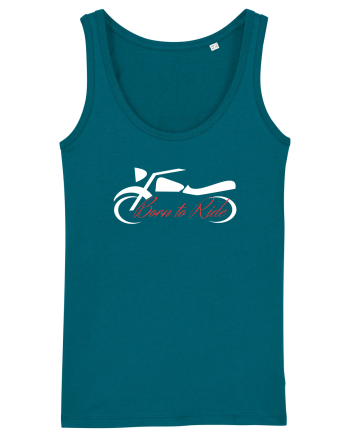Motorcycle . Born To Ride Ocean Depth