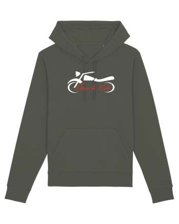 Motorcycle . Born To Ride Khaki