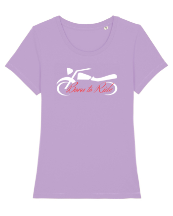 Motorcycle . Born To Ride Lavender Dawn