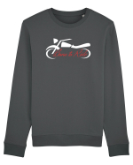 Motorcycle . Born To Ride Bluză mânecă lungă Unisex Rise
