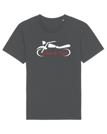 Motorcycle . Born To Ride Anthracite