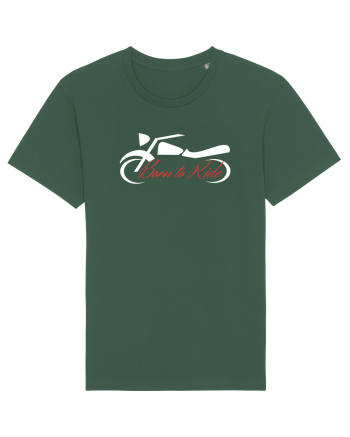 Motorcycle . Born To Ride Bottle Green