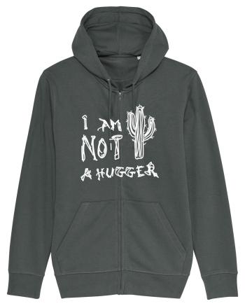 I Am Not A Hugger Anthracite