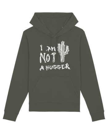 I Am Not A Hugger Khaki
