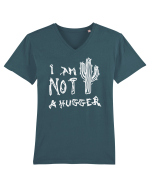 I Am Not A Hugger Tricou mânecă scurtă guler V Bărbat Presenter