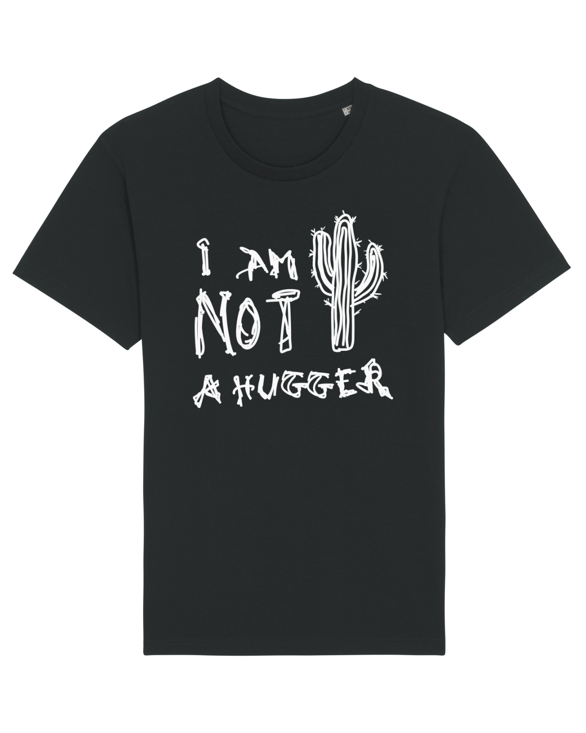 Tricou mânecă scurtă Unisex Rocker Black