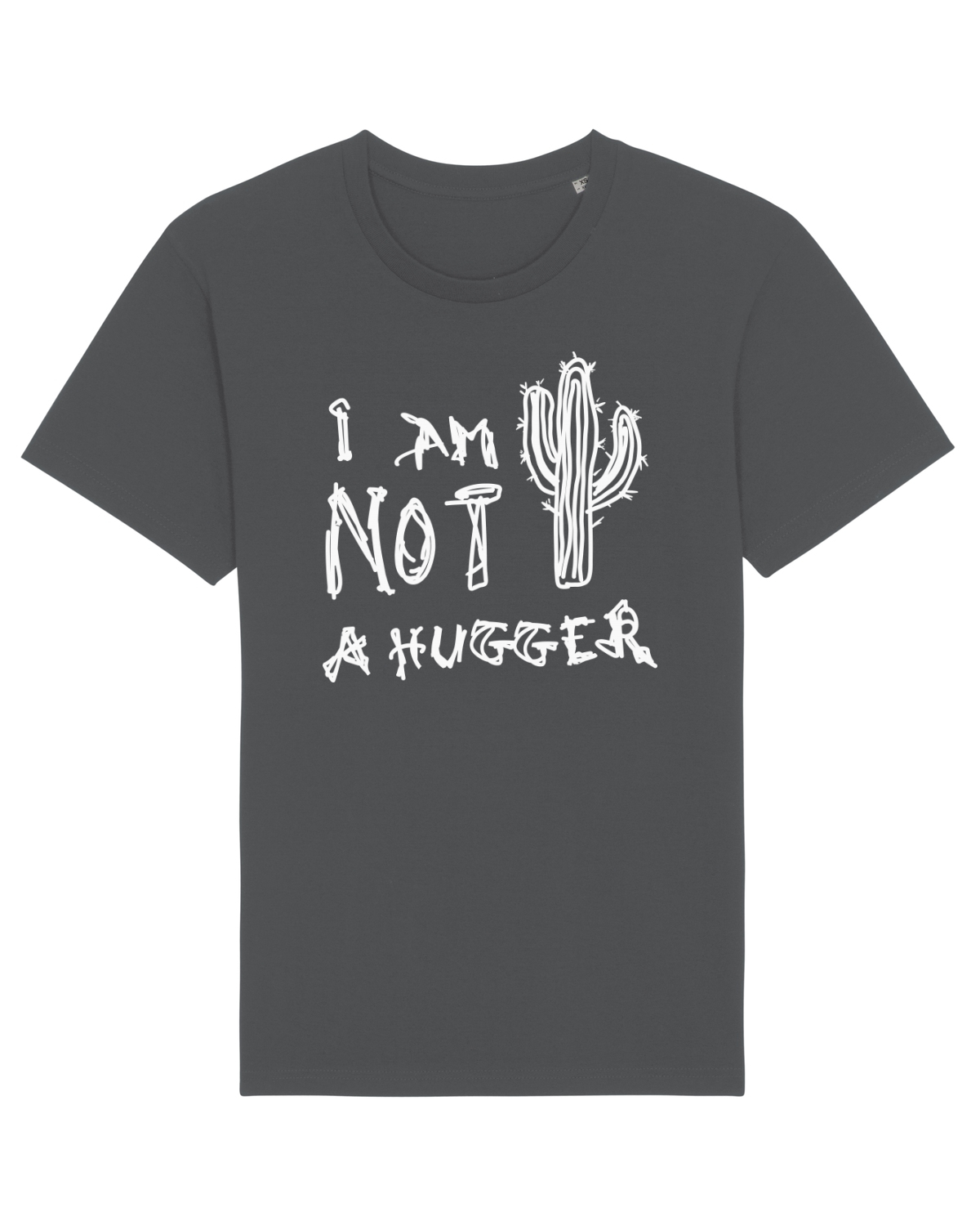 Tricou mânecă scurtă Unisex Rocker Anthracite