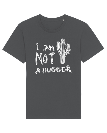 I Am Not A Hugger Anthracite