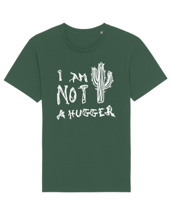 I Am Not A Hugger Bottle Green
