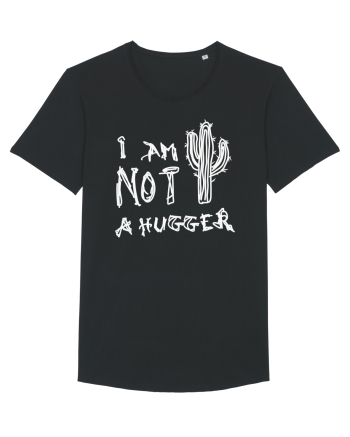 I Am Not A Hugger Black