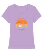 Desert Tricou mânecă scurtă guler larg fitted Damă Expresser