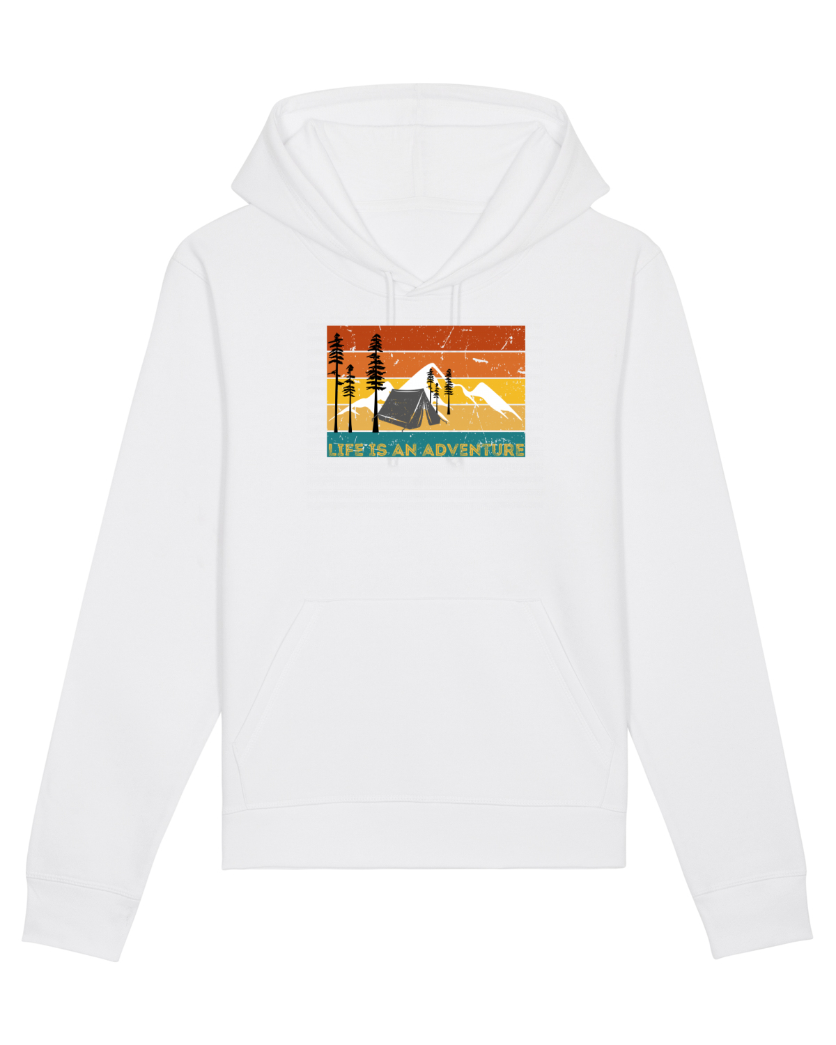 Hanorac Unisex Drummer White