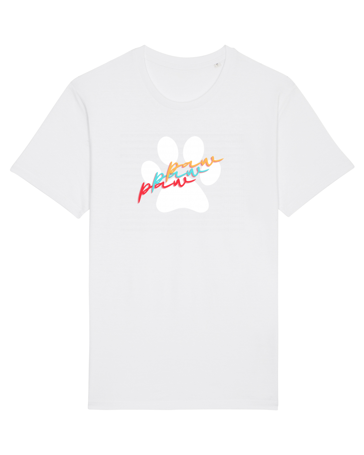 Tricou mânecă scurtă Unisex Rocker White