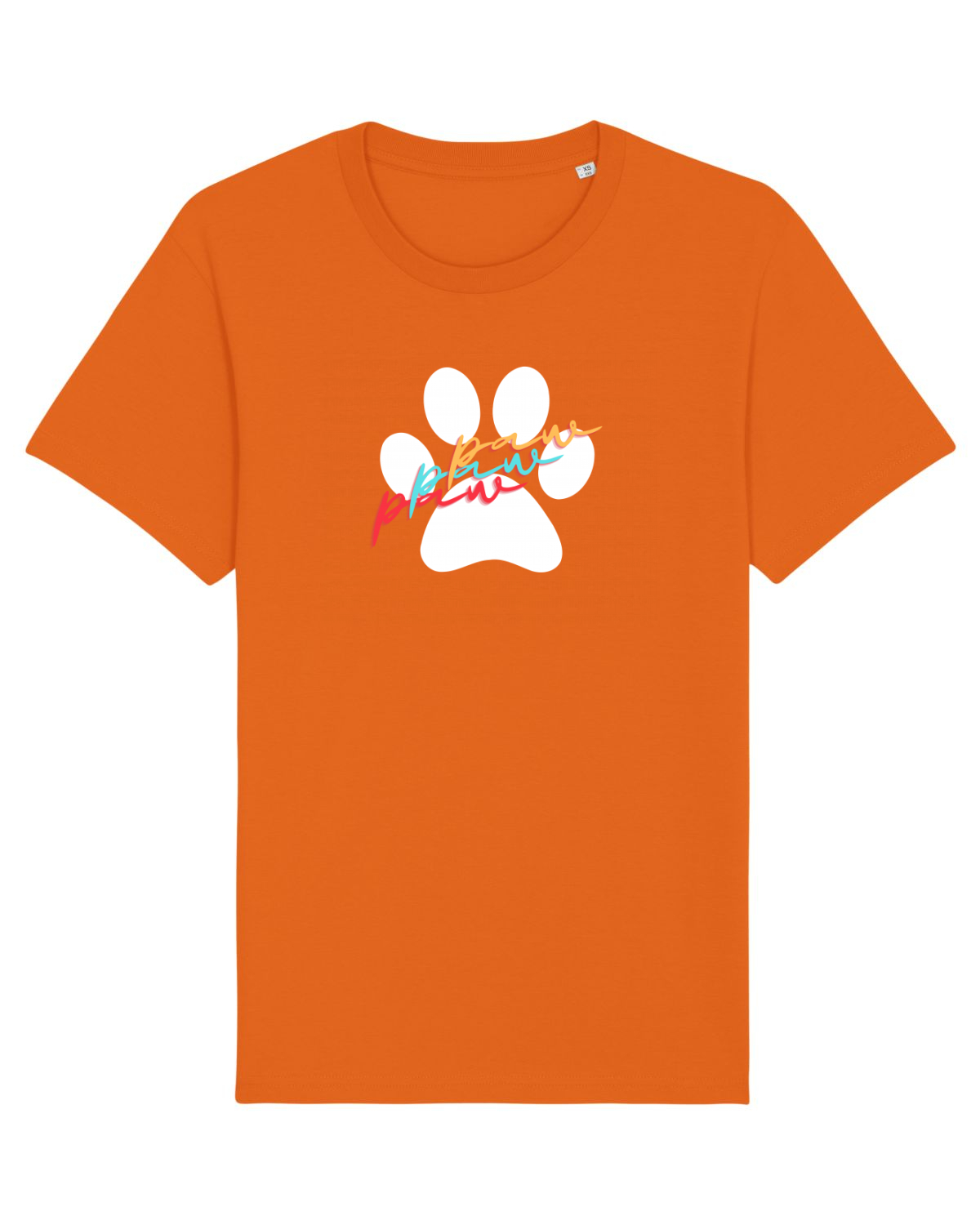 Tricou mânecă scurtă Unisex Rocker Bright Orange
