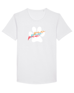 Paw Tricou mânecă scurtă guler larg Bărbat Skater
