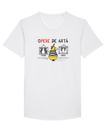 oPERE de artă Tricou mânecă scurtă guler larg Bărbat Skater