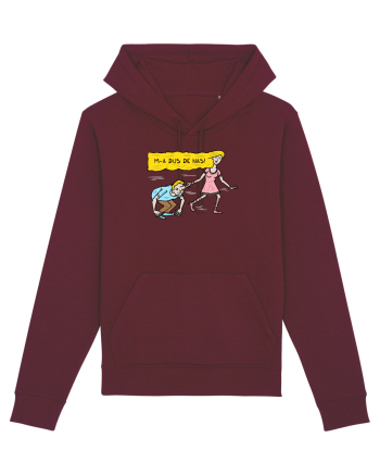 M-a dus de nas Burgundy