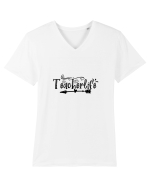 TeacherLife Tricou mânecă scurtă guler V Bărbat Presenter