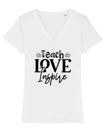 Teach and Inspire White