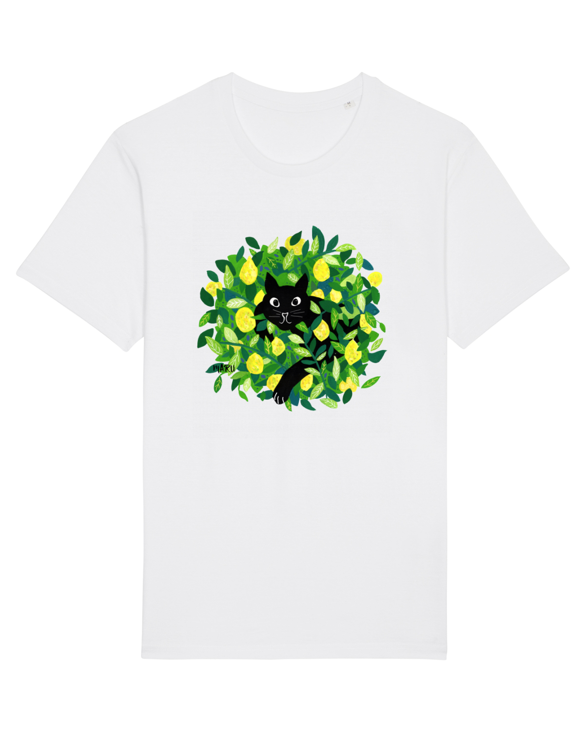 Tricou mânecă scurtă Unisex Rocker White
