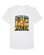This too shall pasta Tricou mânecă scurtă guler larg Bărbat Skater