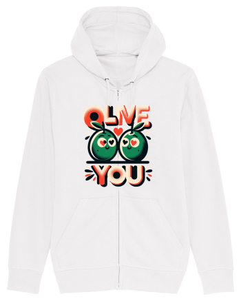 Olive you White