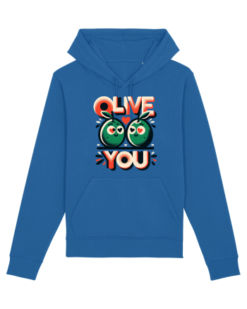 Olive you Royal Blue