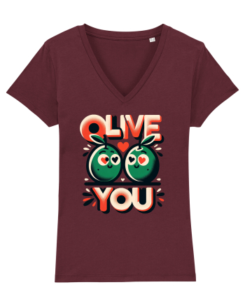 Olive you Burgundy