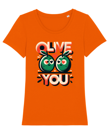 Olive you Bright Orange