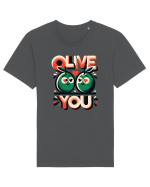 Olive you Tricou mânecă scurtă Unisex Rocker