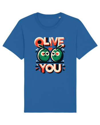 Olive you Royal Blue