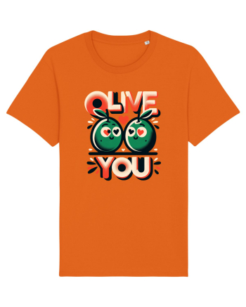 Olive you Bright Orange