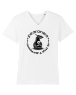 Paranoia / Pearanoia New Trend, Streetwear & Lifestyle  Funny Design Tricou mânecă scurtă guler V Bărbat Presenter